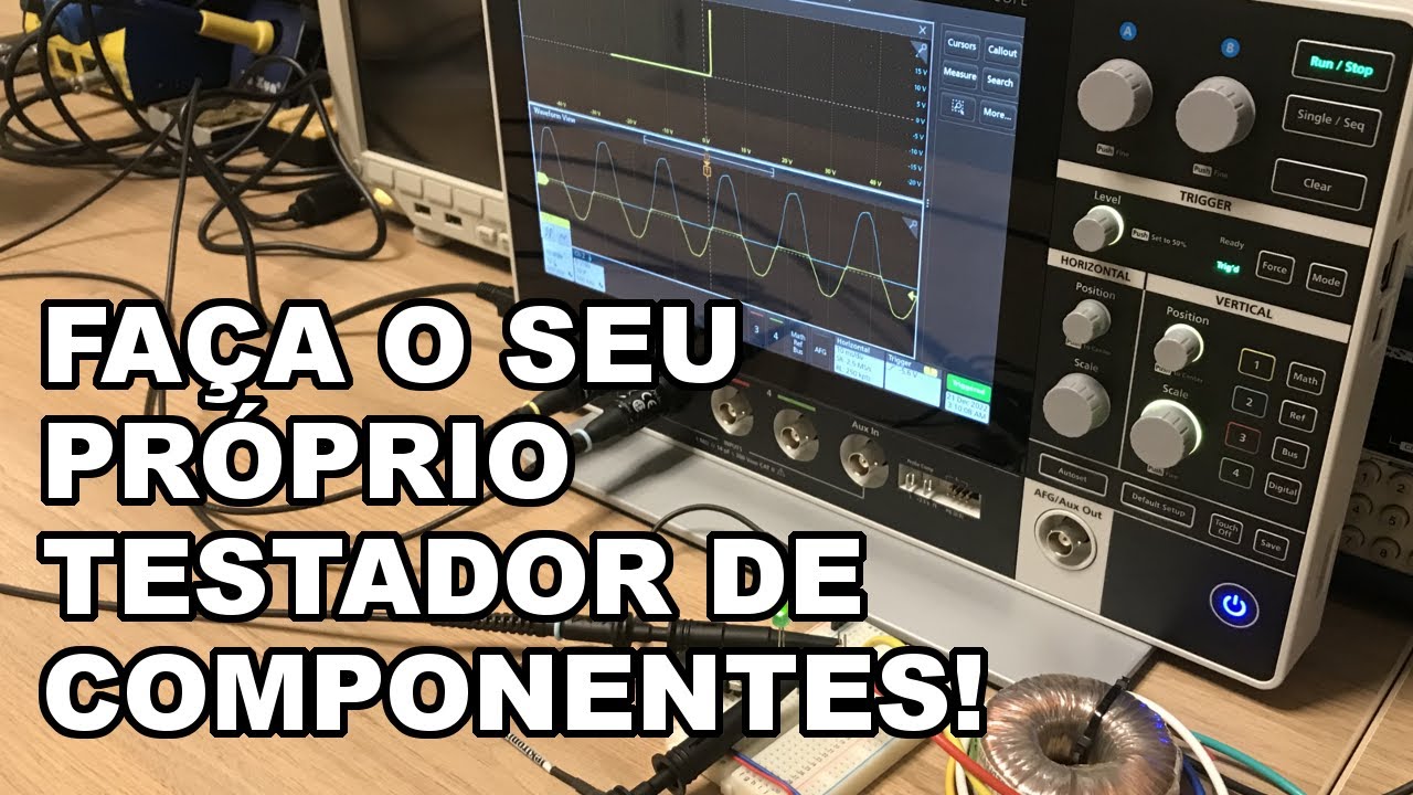 FAÇA UM TESTADOR DE COMPONENTES MUITO SIMPLES!