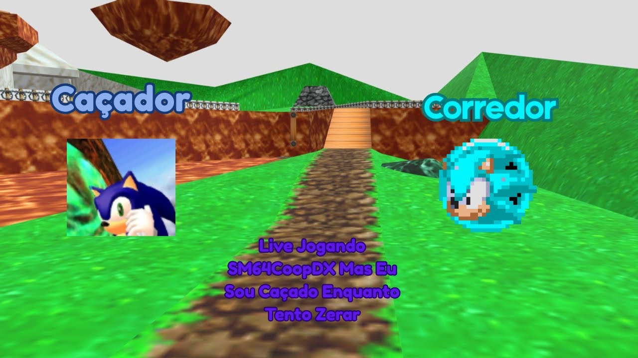 Live Jogando Mario 64 Mas Eu Sou Caçado Enquanto Tento Zerar Especial 2K