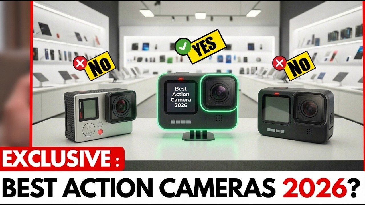 5 Best Action Cameras 2026 — #1 Records 5.3K Video With HyperSmooth 7.0!