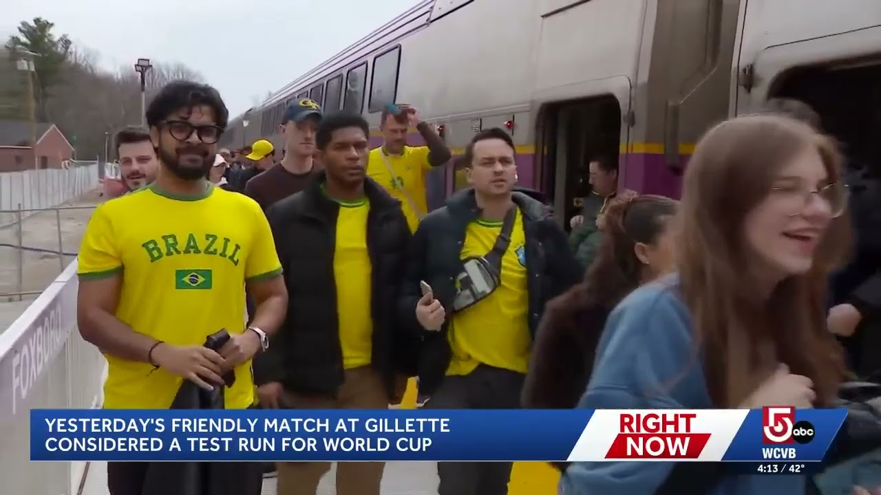 Gillette traffic snarls fans during World Cup transportation test