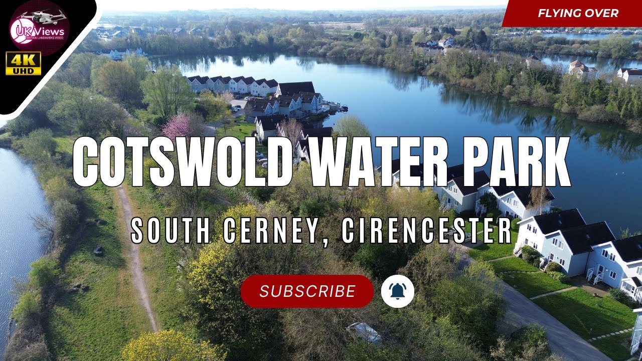 Stunning Aerial Views of South Cerney & Cirencester | 4K Drone Footage | UK 🇬🇧
