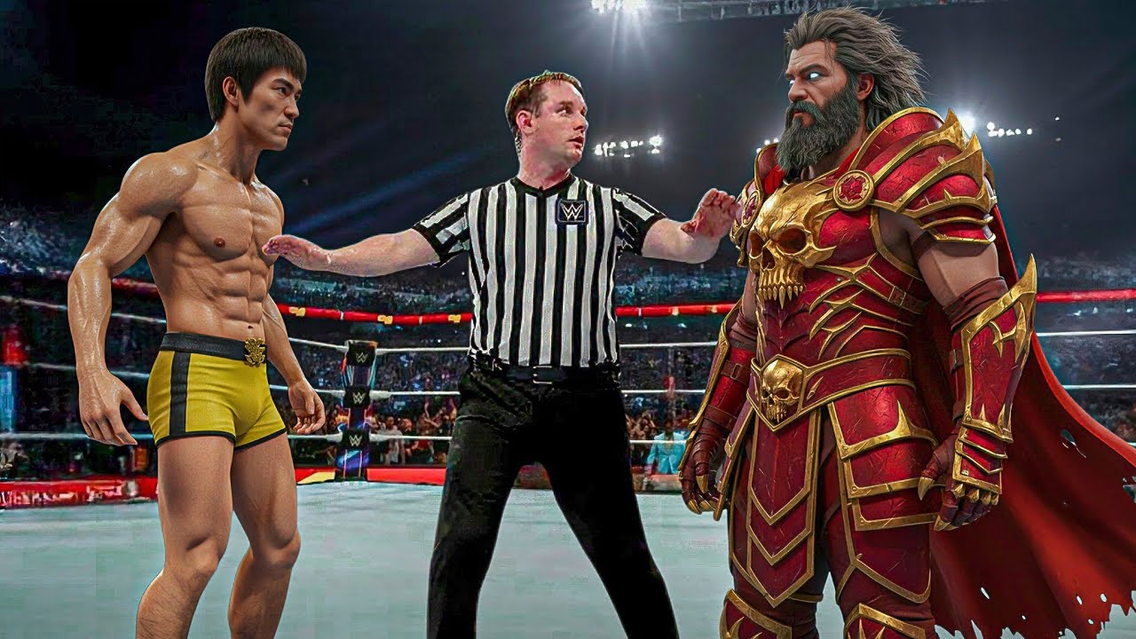 Full Match - Bruce Lee vs Redstone | WWE 2K25 Feb 25, 2026
