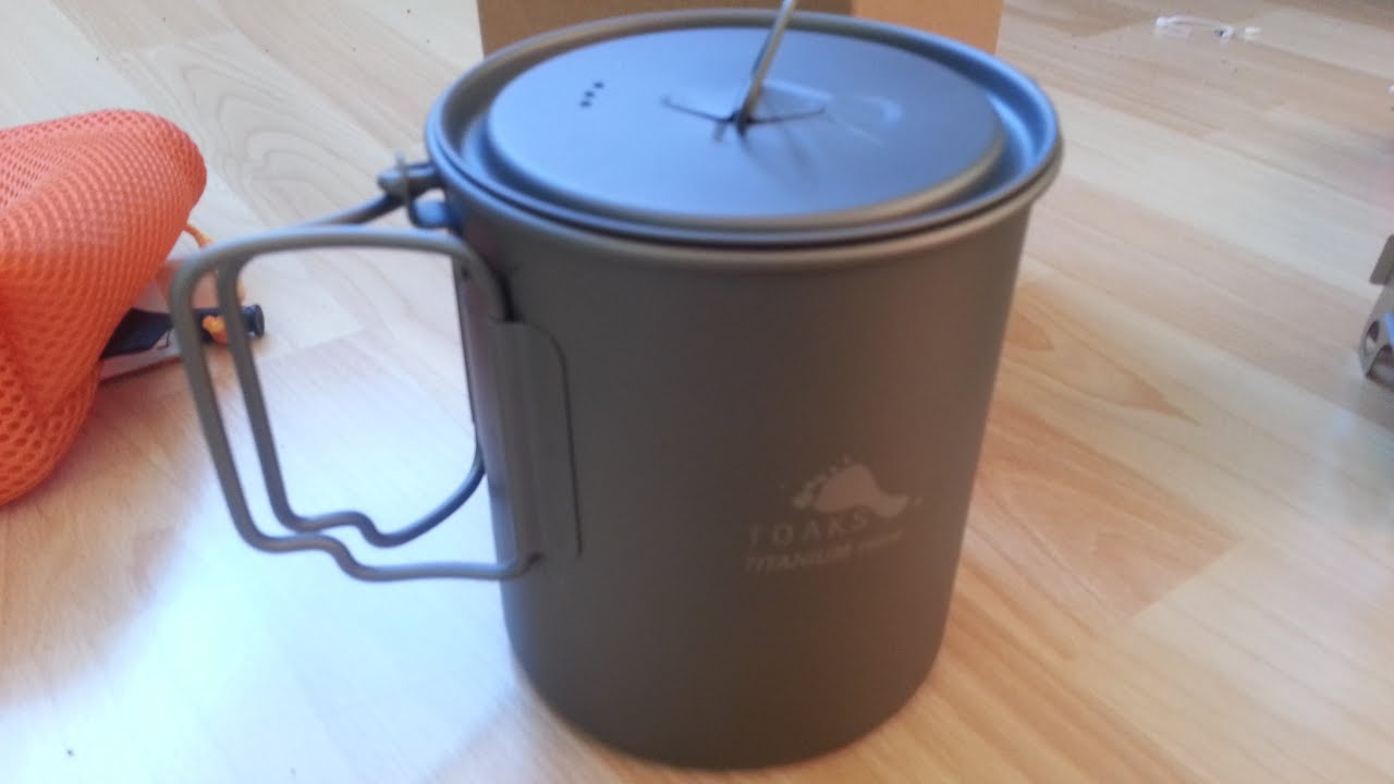 TOAKS Titanium 750ml Pot with Bail Handle