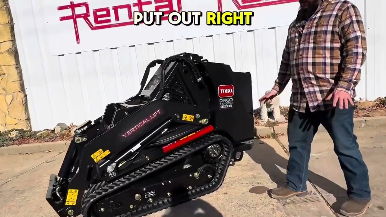 Limited Edition Toro Dingo TX1000 Turbo