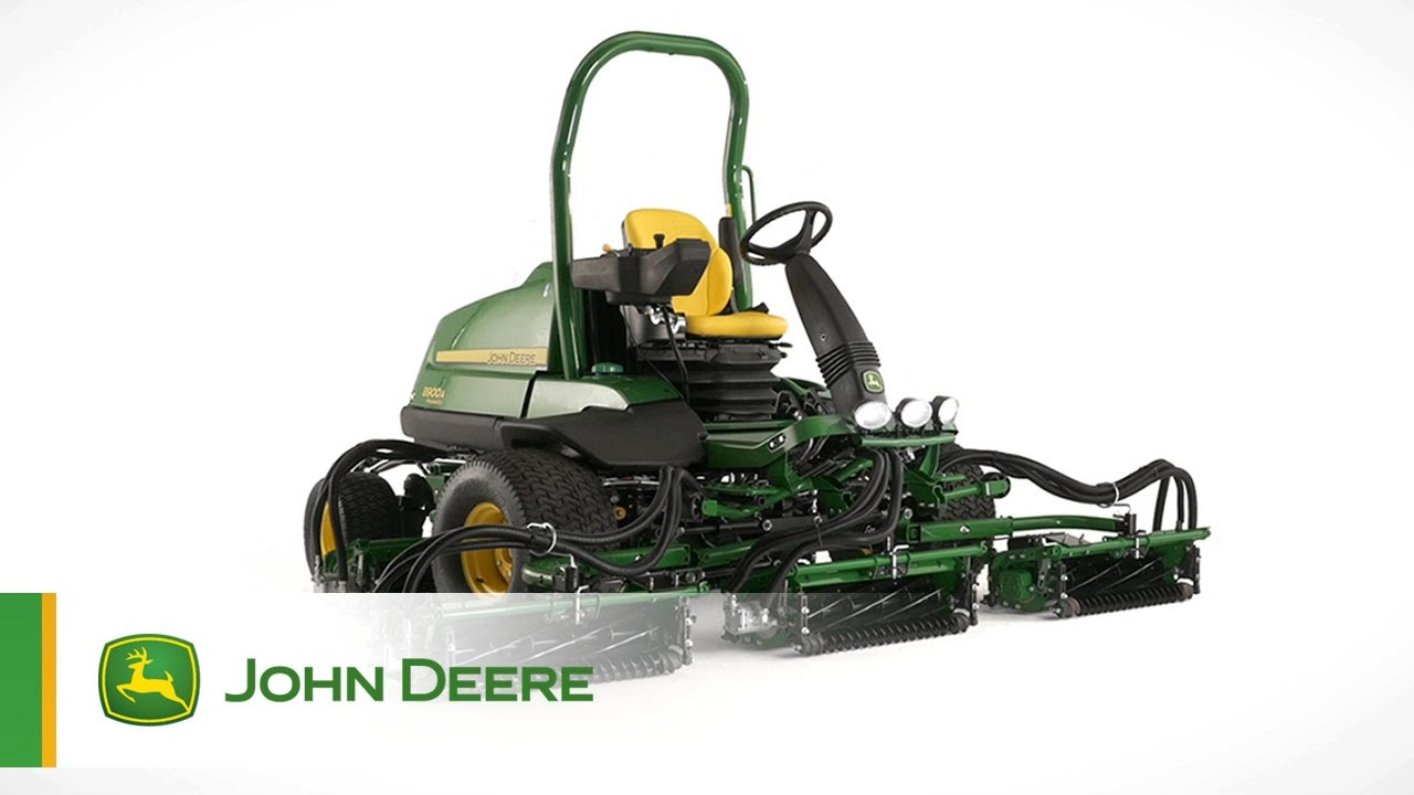 The John Deere 8900A PrecisionCut Fairway Mower