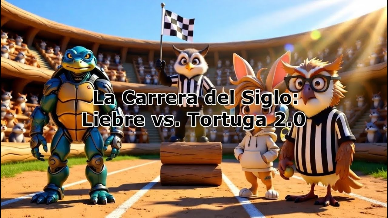 La Carrera del Siglo Liebre vs  Tortuga 2 0.