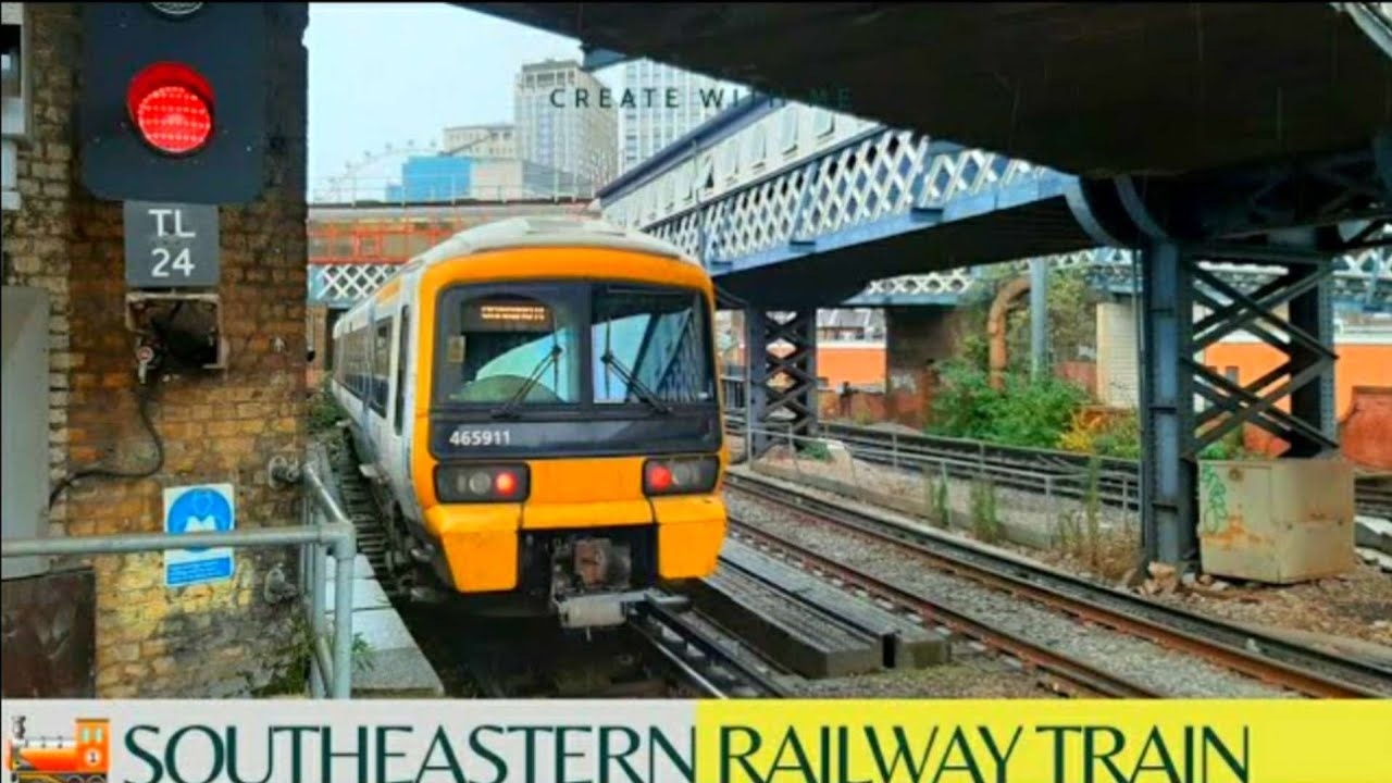 Train day trip Kent line - Sidcup to Cannon street via Lewisham(Route1)