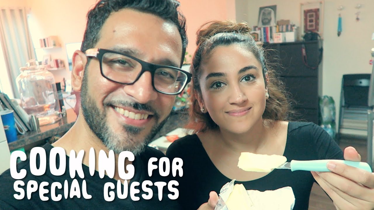 Cooking EMIRATI FOOD for Friends | Peyman & Ahlam