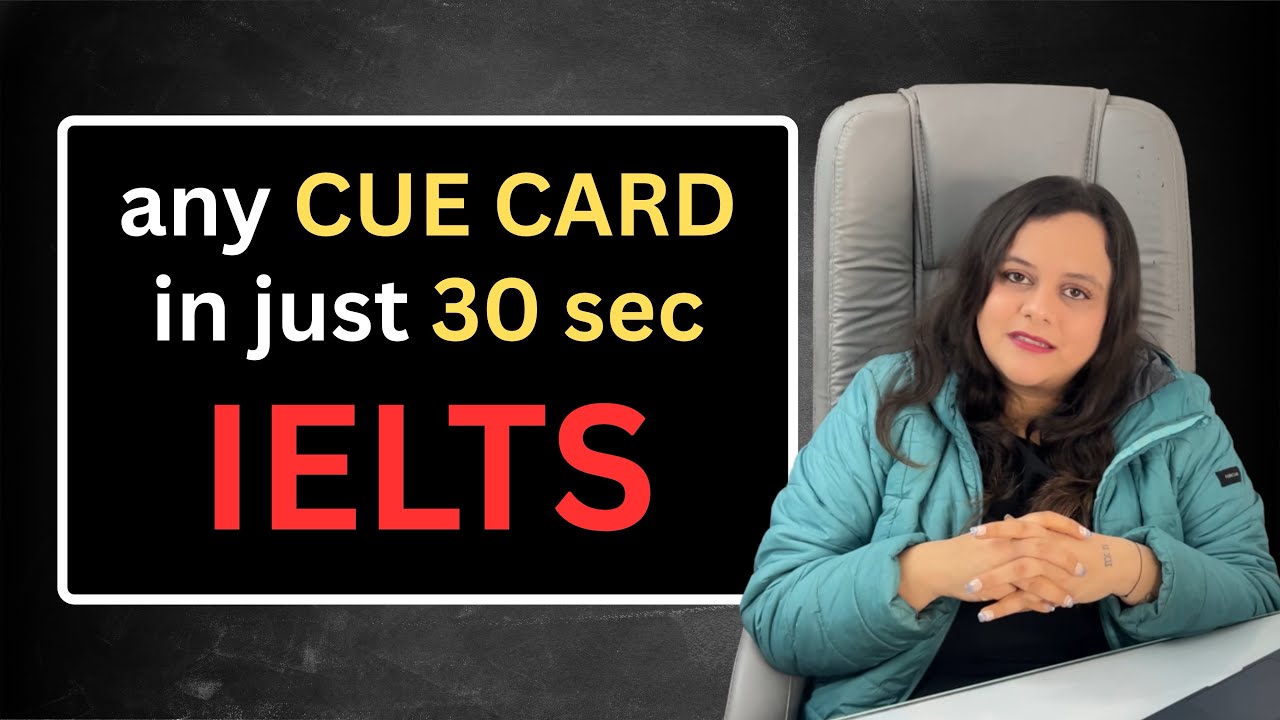 How to Answer ANY IELTS Cue Card in 30 Seconds | Guaranteed Fluency Hack | IELTS Speaking Tips