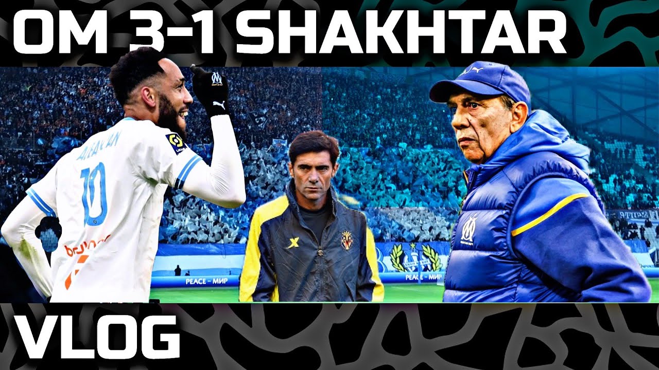 OM 3-1 SHAKHTAR : la première de GASSET RÉUSSIE dans un Vélodrome EN FEU !