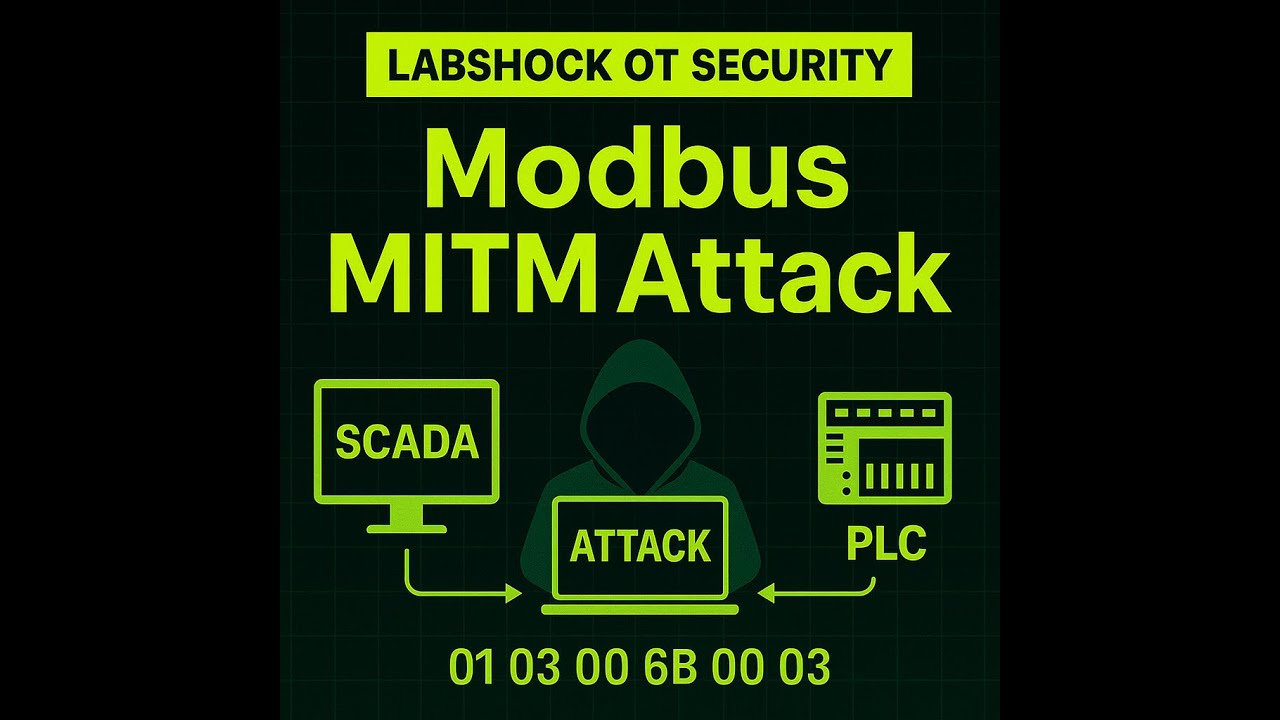 LabShock OT Security - Modbus Man in the Middle Attack