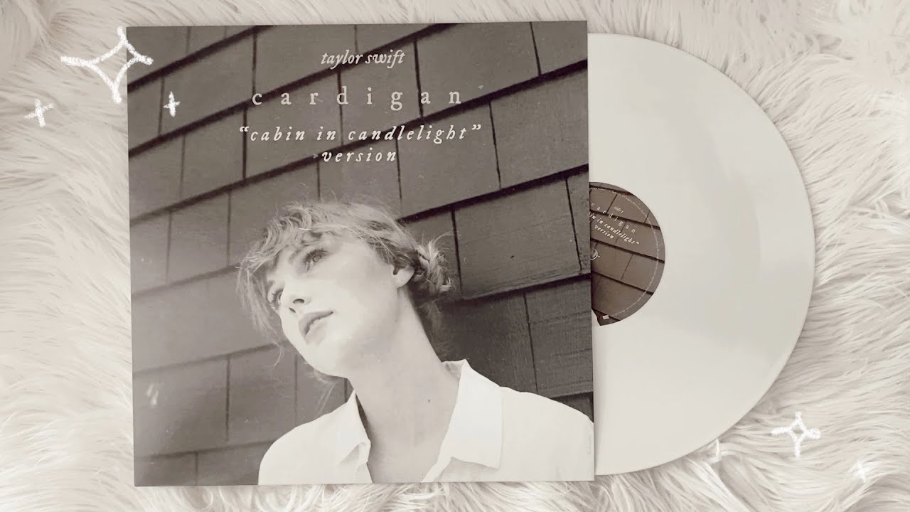 taylor swift - cardigan / cabin in candlelight (vinyl + cd unboxing)