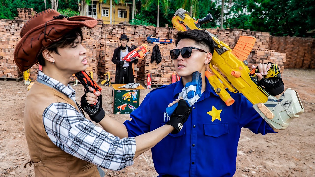 Nerf Guns War : S.W.A.T Seal Nerf Guns Assault Big Boss Black Hat Emergency Mission