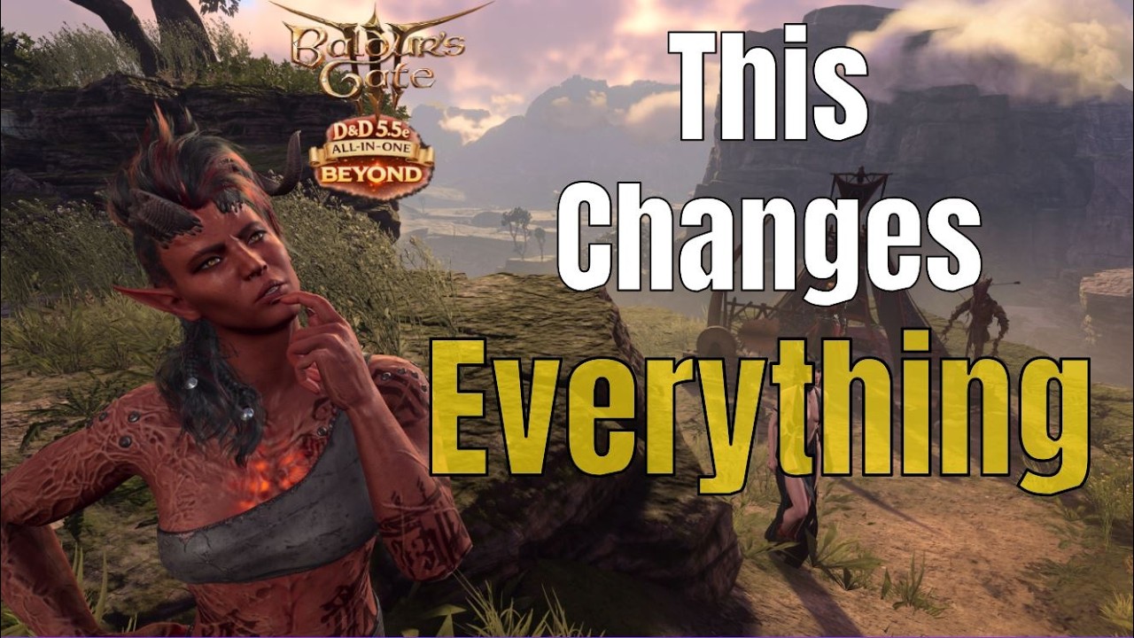 The NEW 5.5e BEYOND Mod Changes EVERYTHING in BG3... Again! [Baldur's Gate 3 | Stuff | 5.5e Mod]