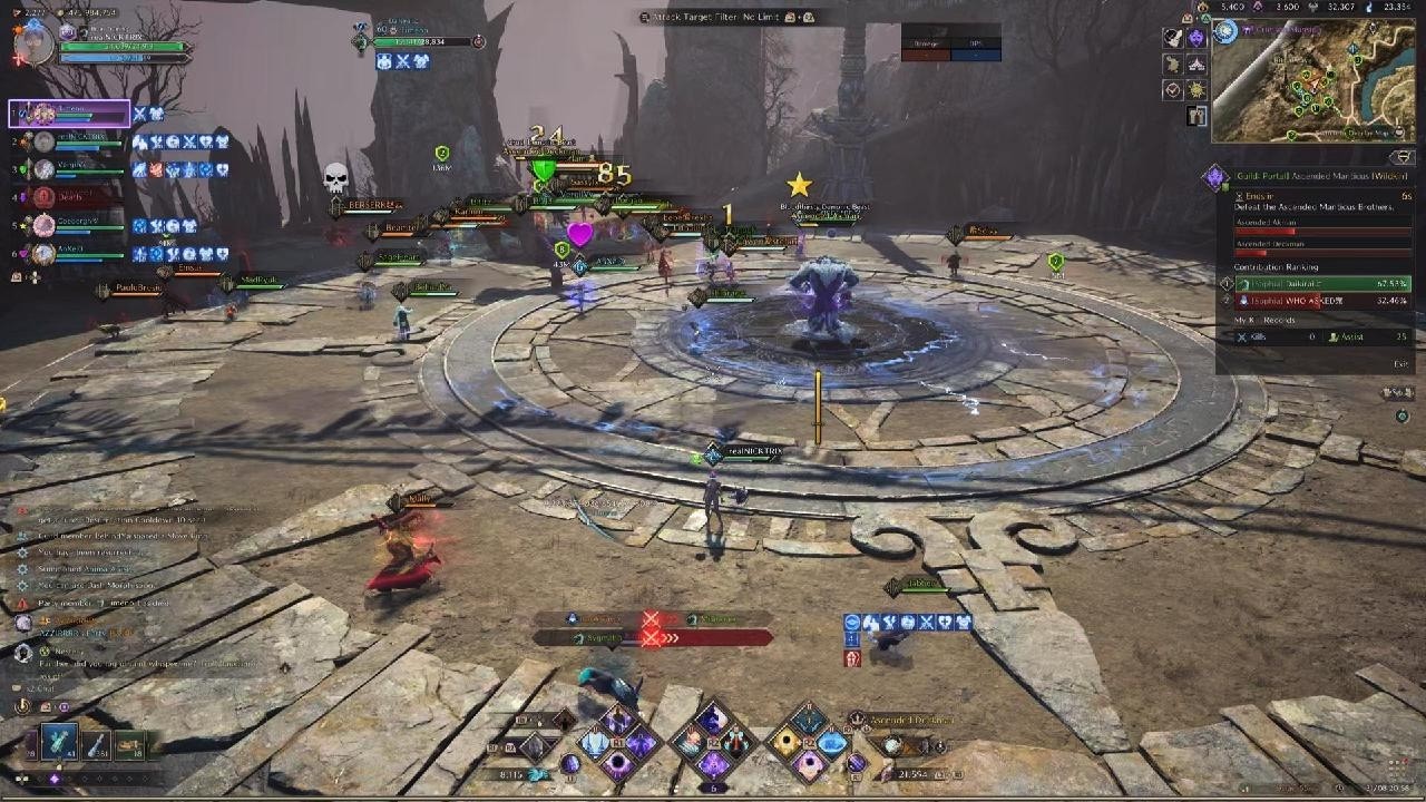 Throne And Liberty - Manticus GvG, Daikirai vs. WhoAsked, Oracle pov