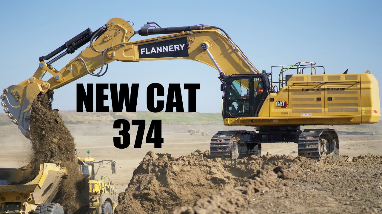Flannery Plant Hire's New Cat 374