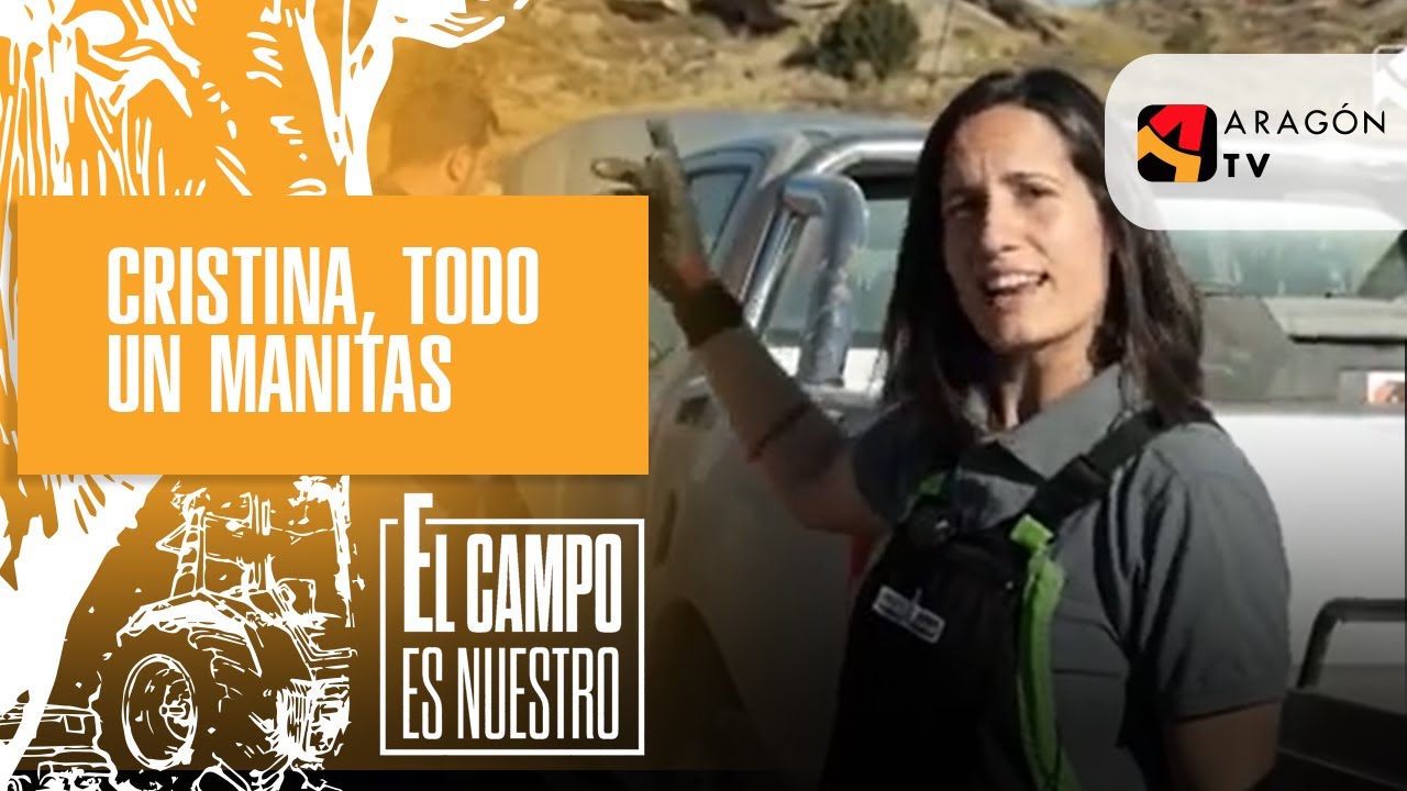 Cristina, todo un manitas