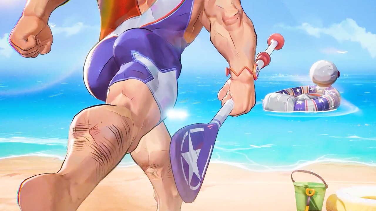 THIS CAPTAIN AMERICA SUMMER SKIN IS TOO FINE!
