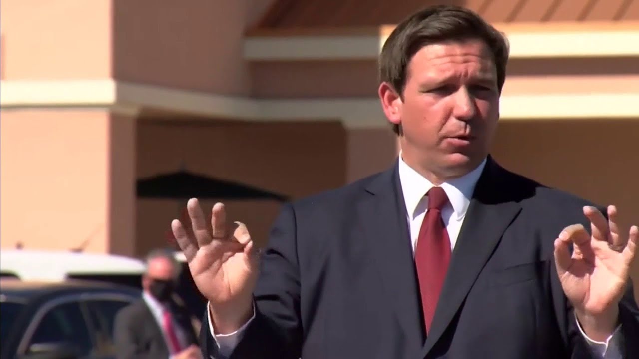 DeSantis, Biden disagree on Florida vaccine distribution