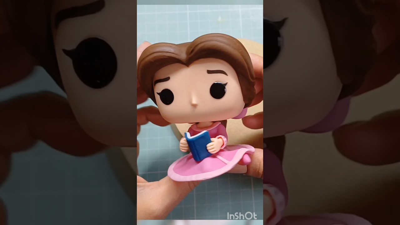 Fiz a  Belle Funko Pop #biscuit #diy  #clay