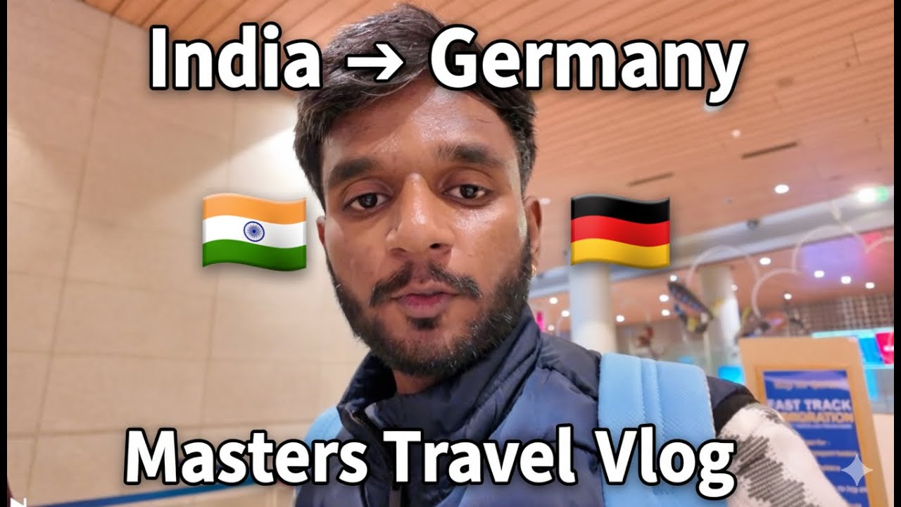 India → Germany 🇮🇳✈️🇩🇪 | My travel experience.
