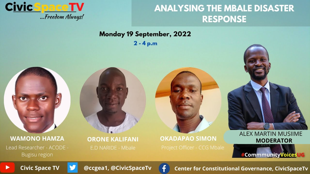 Analysing the Mbale disaster response.