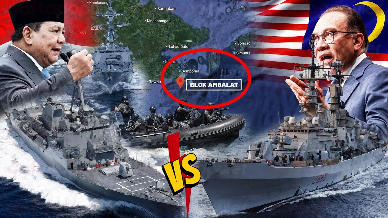 MEMANAS! Sengketa Ambalat & Perang Dagang Baja Memanas, RI Kerahkan Rudal! Malaysia Masih Ngotot