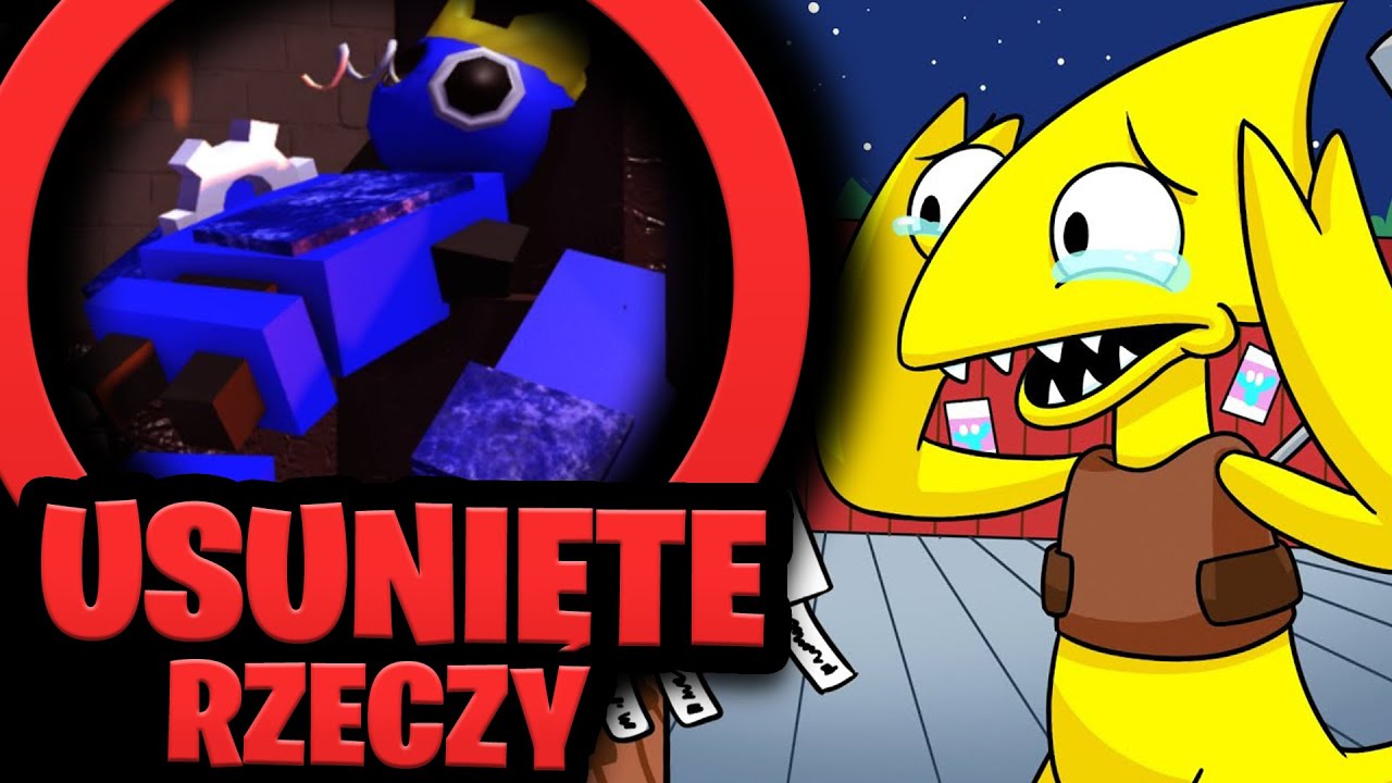 10 RZECZY USUNIĘTYCH z RAINBOW FRIENDS 2 ( Roblox )