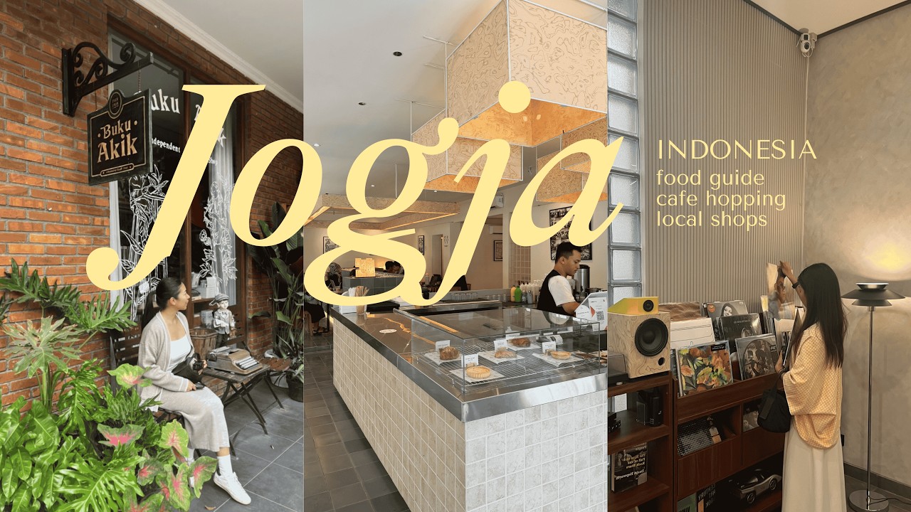 Yogyakarta Travel Vlog 🇮🇩☕️ 3 Days of Shopping, Food & Cafes in Jogja Indonesia (2026)