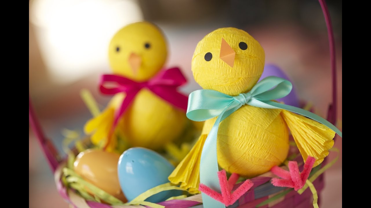 Robert's DIY Easter Chicks (Easter DIY'S Collaboration)
