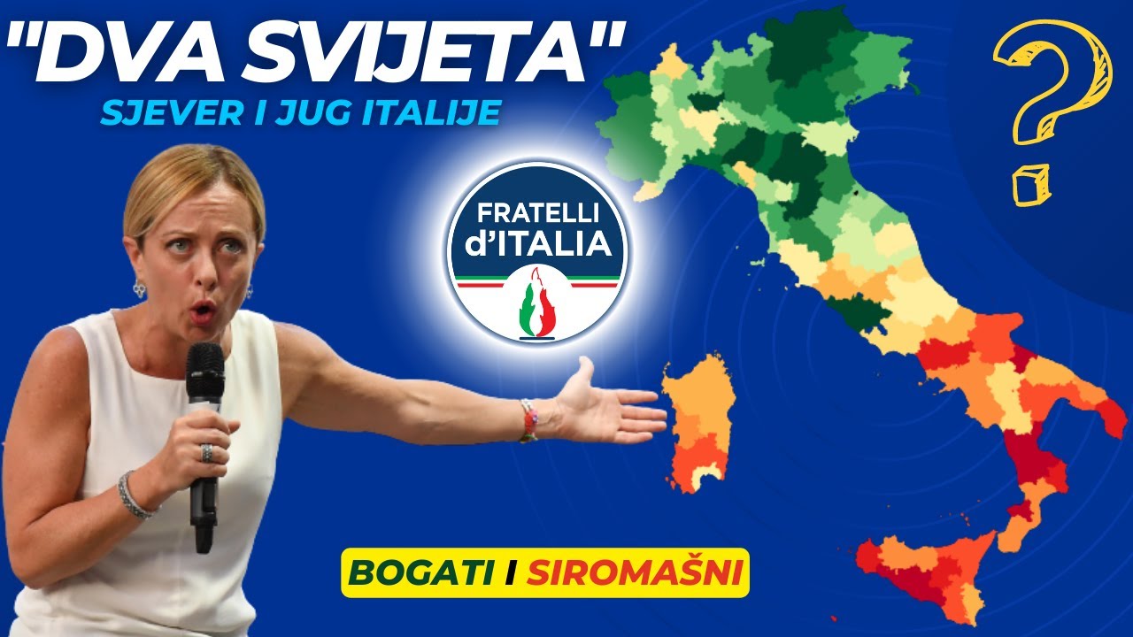 ZAŠTO SU SJEVER I JUG ITALIJE TAKO RAZLIČITI? | Italijanske regije | Padska nizija | Fabula Docet