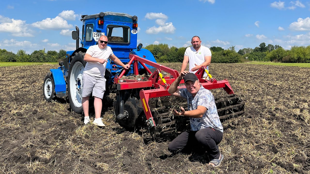 Все буде Україна! Новенька дискова борона Скіф-1.9, я на таку глибину навіть плугом не орав...