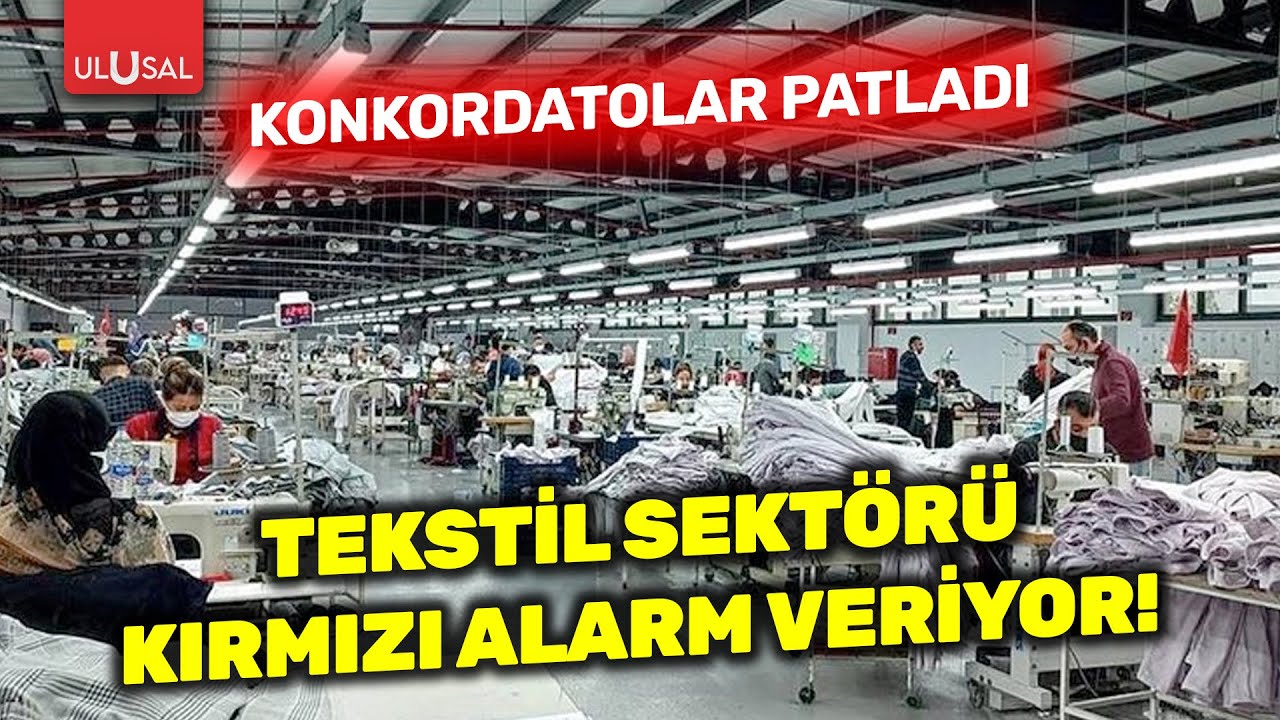 Tekstil kırmızı alarm veriyor! Konkordatolar patladı | Fikri Kurt değerlendirdi