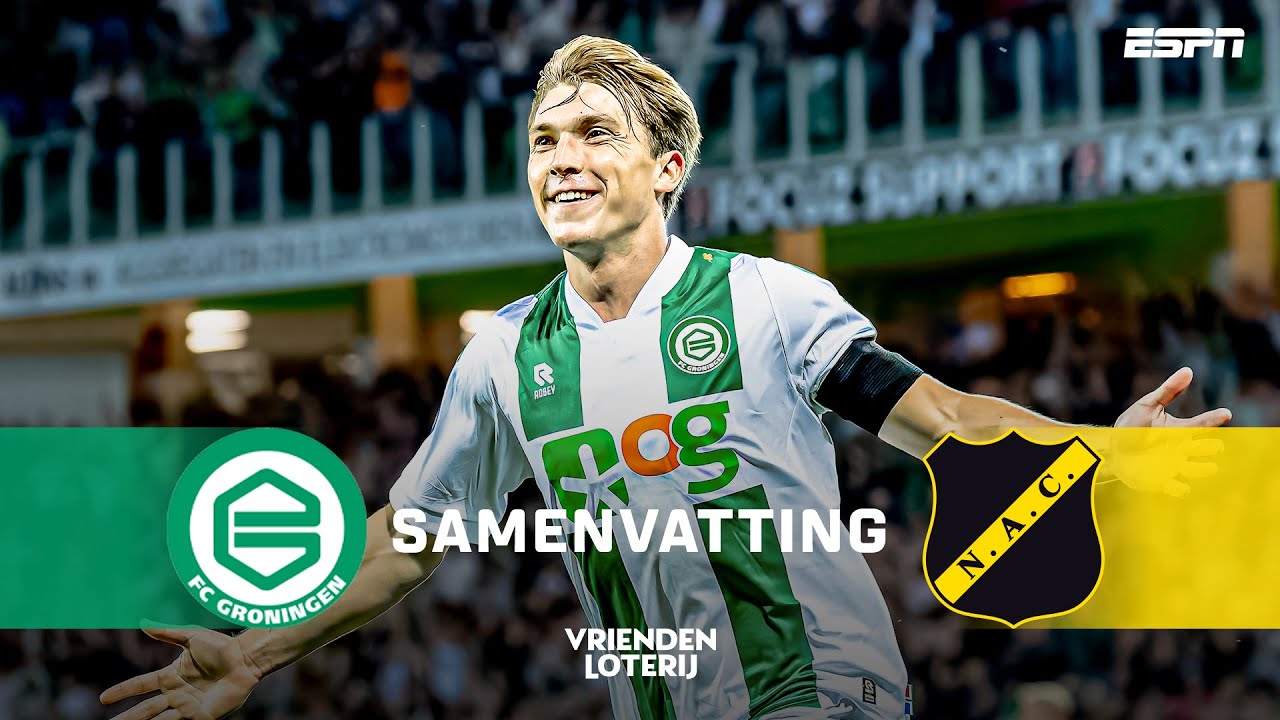 🤩 HEERLIJK BEGIN EREDIVISIE: 5️⃣ GOALS & VROEG ROOD 🟥⏱️ | Samenvatting FC Groningen - NAC Breda