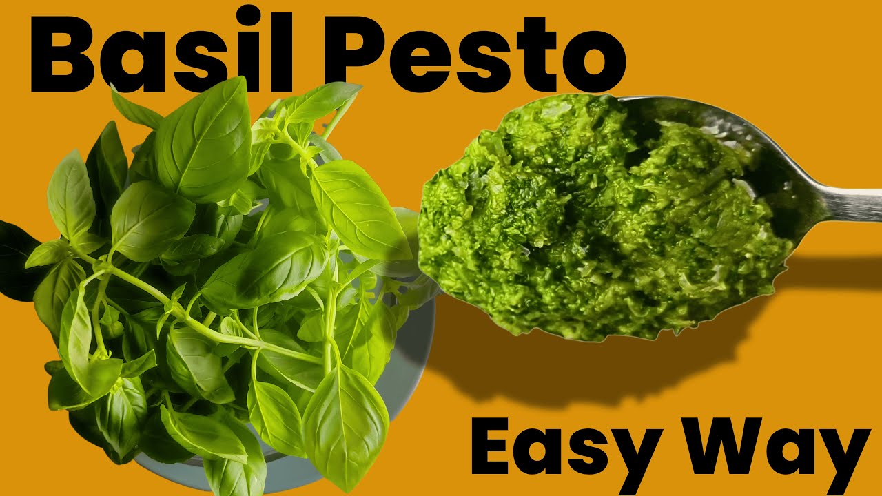 How to Make GENOVESE Pesto