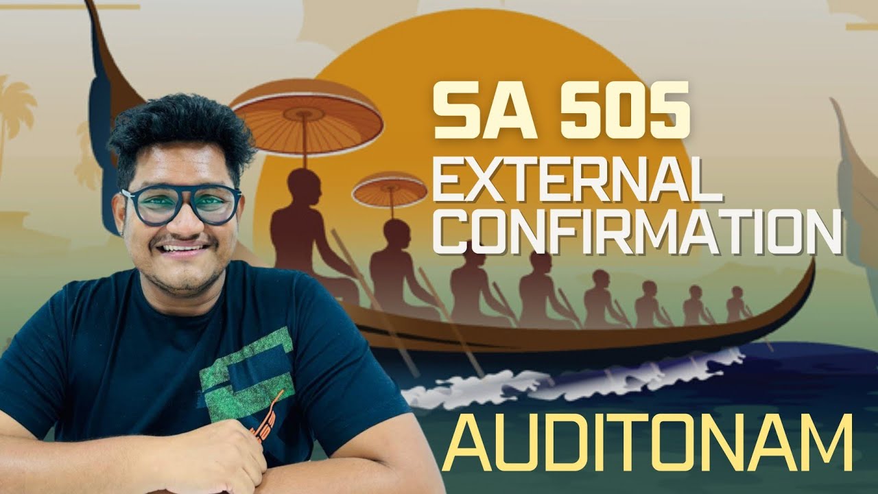 SA 505 | EXTERNAL CONFIRMATION | CA INTER TAMIL | AUDITONAM