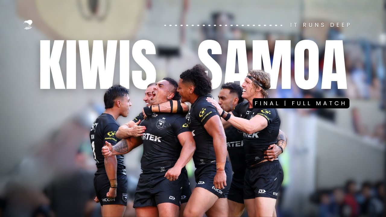 New Zealand Kiwis v Toa Samoa | 2025 Pacific Championships | Full Match Replay | Final