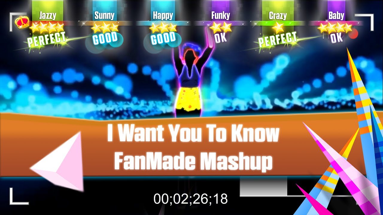 Just Dance Unlimited - I Want You To Know | Zedd. Ft. Selena Gomez | FanMade MashUp