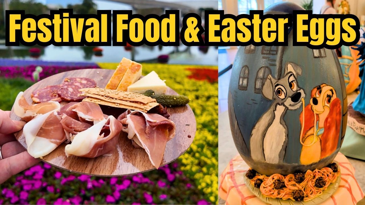More EPCOT Flower & Garden Festival Food | Easter Egg Displays