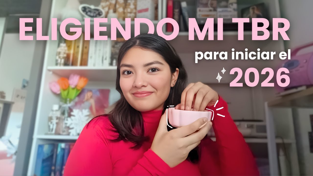 Eligiendo mi TBR para iniciar el 2026 📚🧣