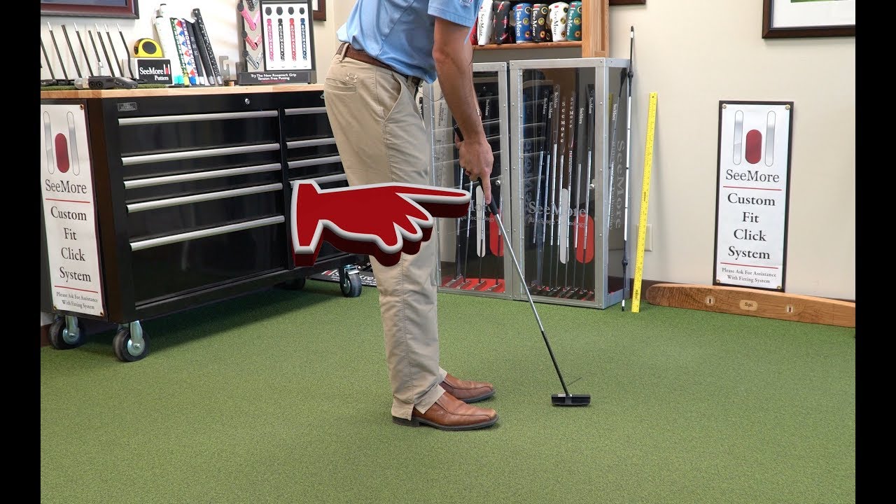 Finger Down the Shaft While Putting