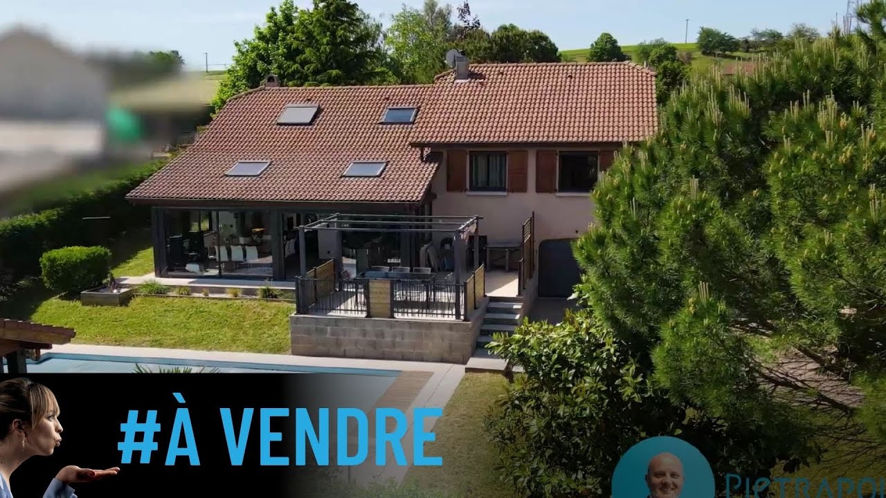 [VISITE VIRTUELLE] Maison de 180m² sur terrain de 1800m² avec piscine