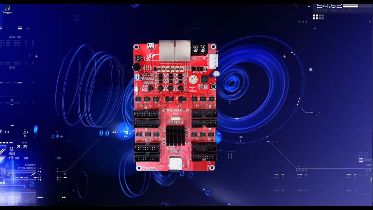 Hướng dẫn setup hiệu ứng phòng KARAOKE với mạch ST MATRIX trên phần mềm Mapping 2D [SOLANTECH]