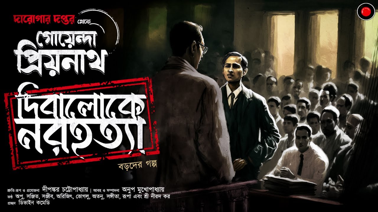 Daroga Priyonath | দিবালোকে নরহত্যা  |#GolpoGlobal |Darogar Daptar |Goyenda golpo|Detective story|