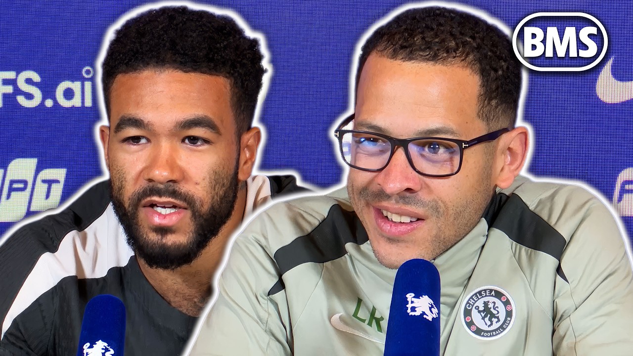 Liam Rosenior and Reece James pre-match press conference | Chelsea v Newcastle | Premier League