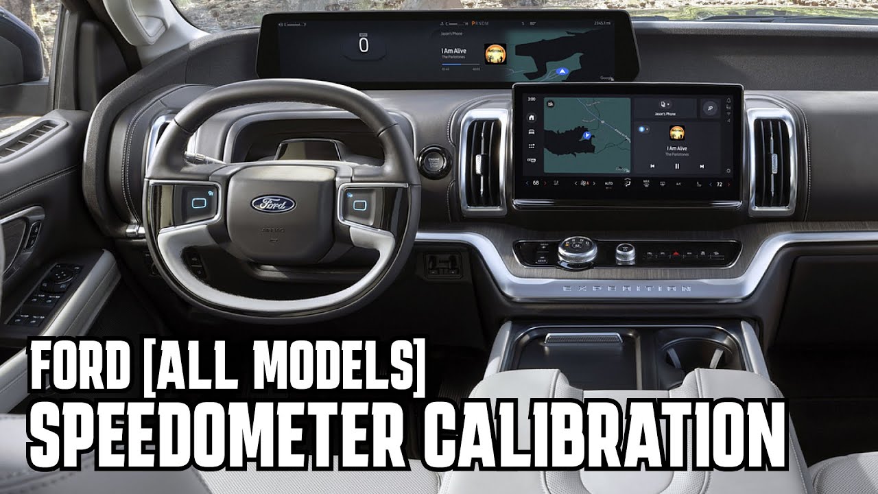 FORD [All Models] - Speedometer Calibration Tool Installation