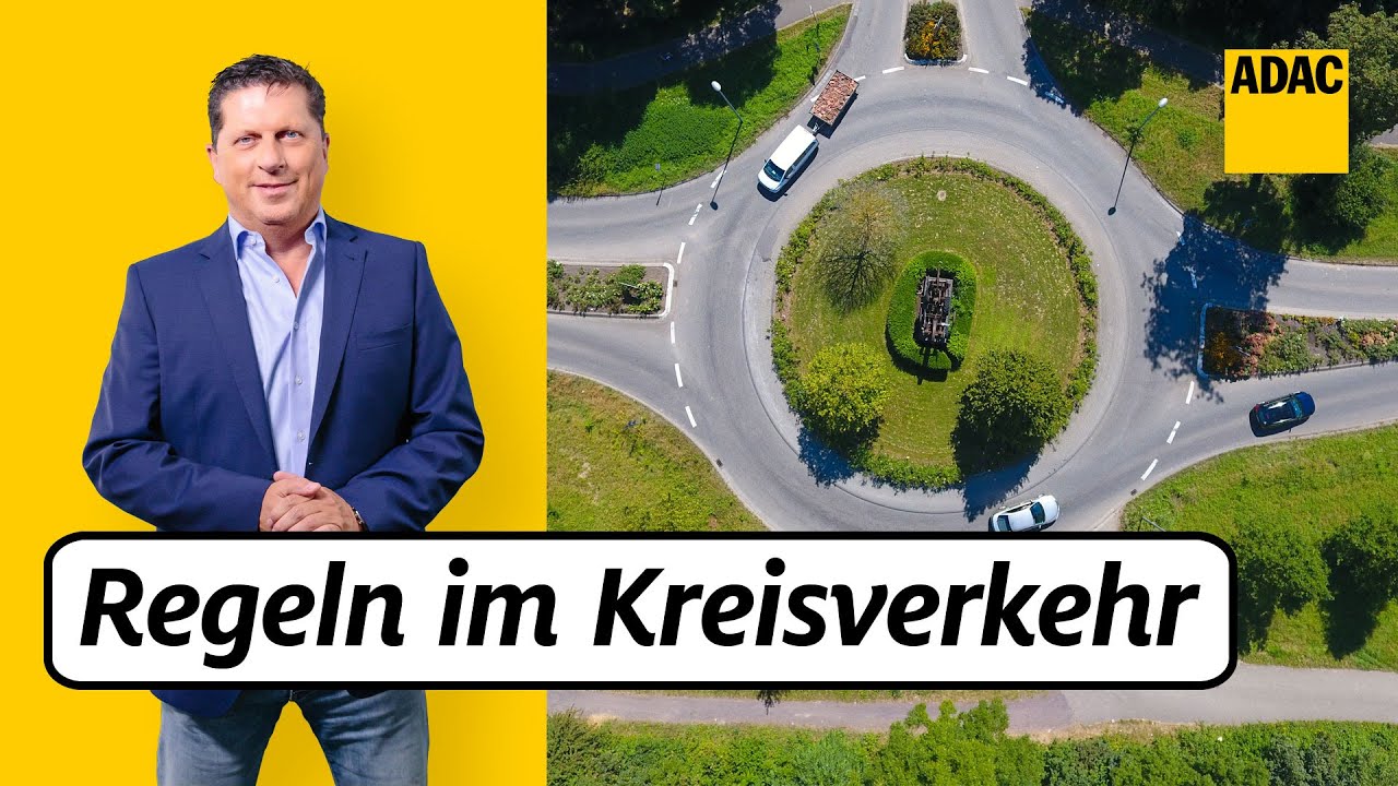 Blinken, Spurwechsel, Vorfahrt, Grillen?: Diese Regeln gelten im Kreisverkehr! | Recht? Logisch!