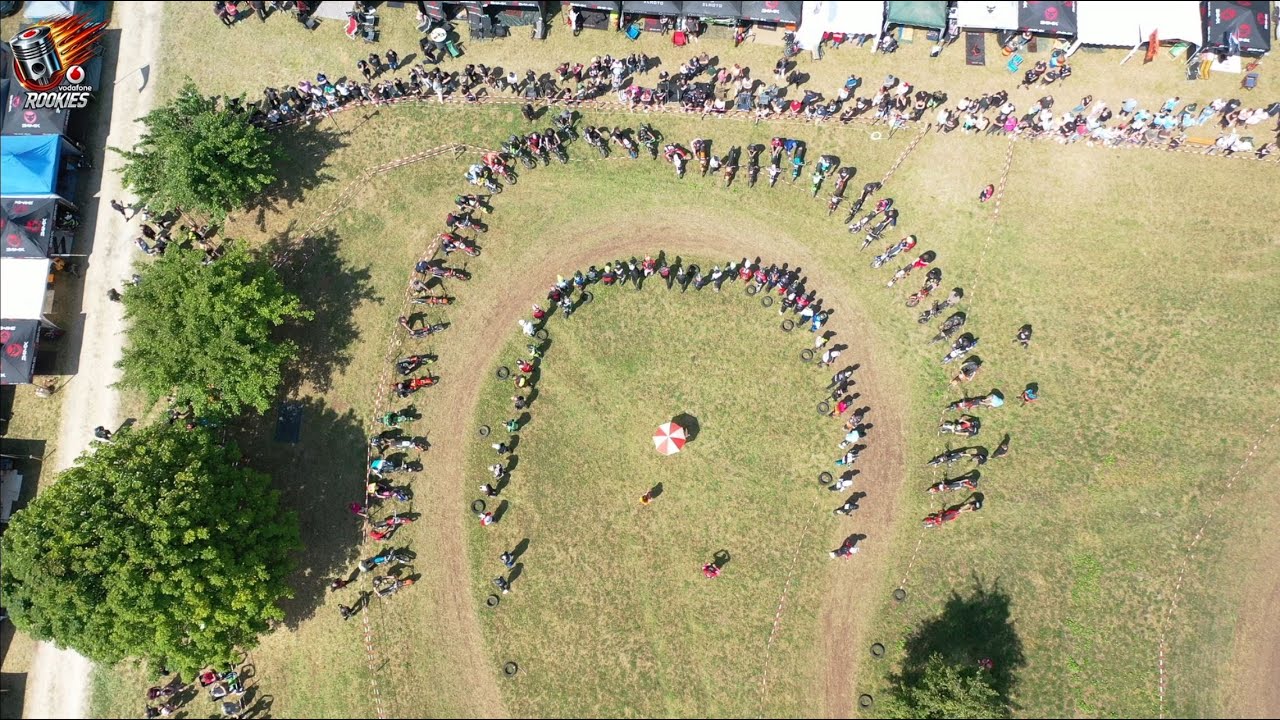 🏁Rennstart🏁 aus der Vogelperspektive, 444 Minuten von Hönze 2025  #hönze #444 #mofarennen #drone