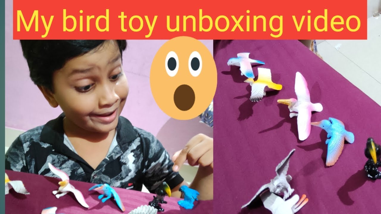 Toy unboxing/ Beautiful birds/Bird toy unboxing