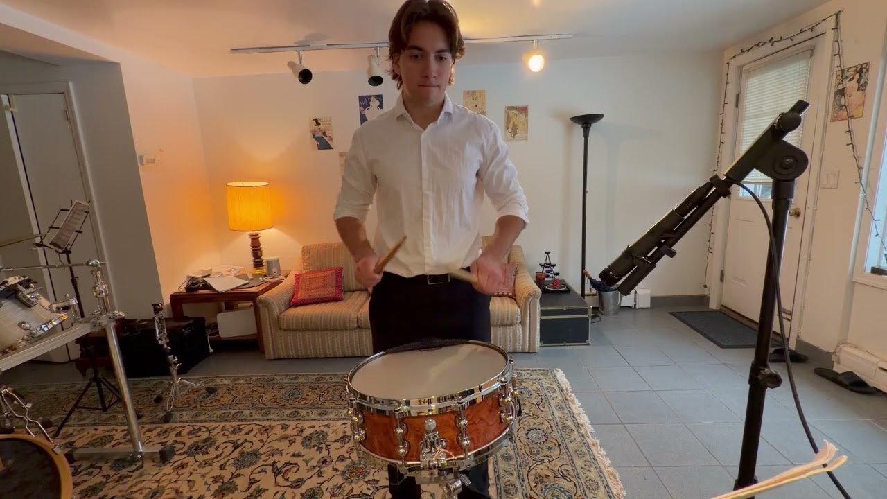 Jacques Delécluse: Douze Études – Étude No. 6 (Snare Drum)